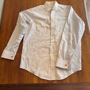 Brooks Brothers Plaid Dress Shirt Traditional Fit 15 1/2 -36